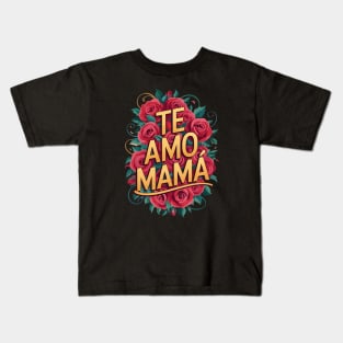 Te Amo Mamá Kids T-Shirt